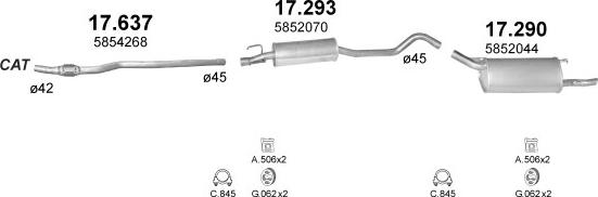 Polmo POLMO06623 - Échappement droxauto.com