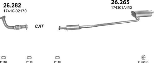 Polmo POLMO00990 - Échappement droxauto.com