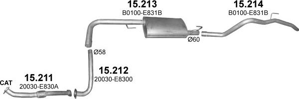 Polmo POLMO00477 - Échappement droxauto.com