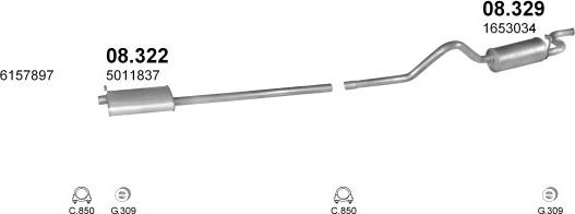 Polmo POLMO00707 - Échappement droxauto.com