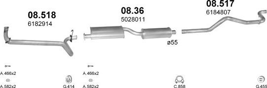 Polmo POLMO00710 - Échappement droxauto.com