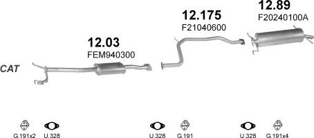 Polmo POLMO00722 - Échappement droxauto.com