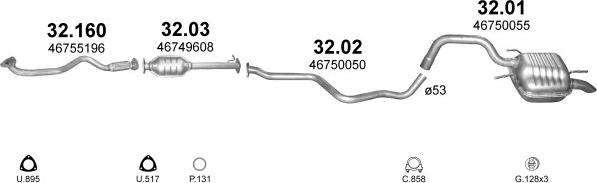 Polmo POLMO01947 - Échappement droxauto.com