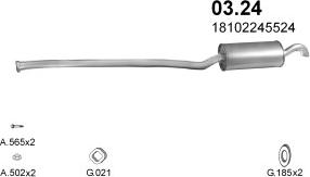 Polmo POLMO01034 - Échappement droxauto.com