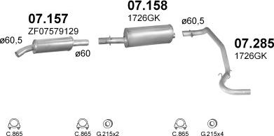 Polmo POLMO01323 - Échappement droxauto.com