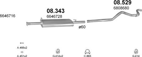 Polmo POLMO03835 - Échappement droxauto.com