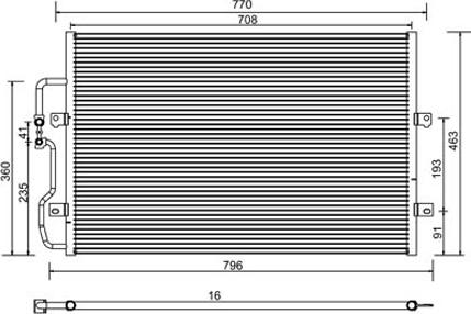 PowerMax 7110358 - Condensateur, climatisation droxauto.com