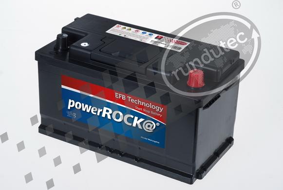 PowerROCK EFB075RKN - Batterie de démarrage droxauto.com