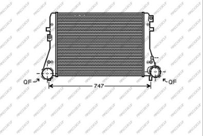 Prasco AD320N006 - Intercooler, échangeur droxauto.com