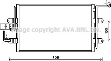 Prasco AI5130 - Condensateur, climatisation droxauto.com