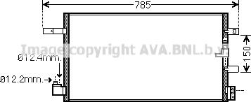 Prasco AIA5360 - Condensateur, climatisation droxauto.com