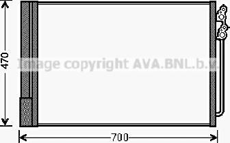 Prasco BWA5370D - Condensateur, climatisation droxauto.com