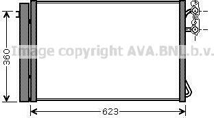 Prasco BWA5295D - Condensateur, climatisation droxauto.com