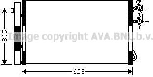 Prasco BWA5296D - Condensateur, climatisation droxauto.com