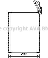 Prasco BWV476 - Évaporateur climatisation droxauto.com