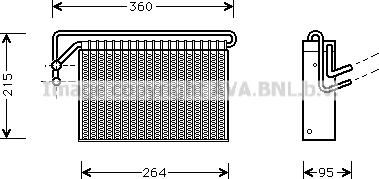 Prasco BWV024 - Évaporateur climatisation droxauto.com