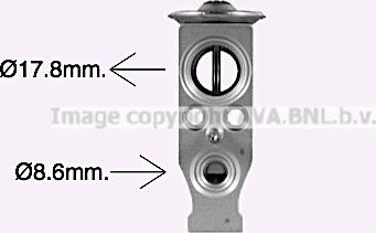 Prasco CN1323 - Détendeur, climatisation droxauto.com