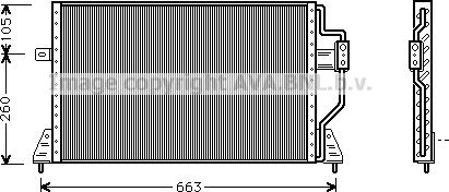 Prasco CR5024 - Condensateur, climatisation droxauto.com