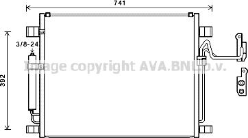 Prasco DN5398D - Condensateur, climatisation droxauto.com