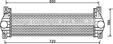 Prasco DW4093 - Intercooler, échangeur droxauto.com