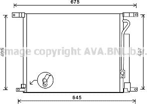 Prasco DWA5139D - Condensateur, climatisation droxauto.com