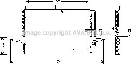 Prasco FD5255 - Condensateur, climatisation droxauto.com