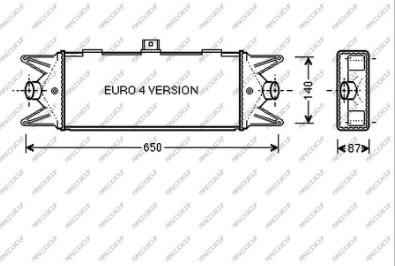 Prasco FT926N001 - Intercooler, échangeur droxauto.com