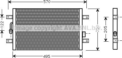 Prasco FT5196 - Condensateur, climatisation droxauto.com