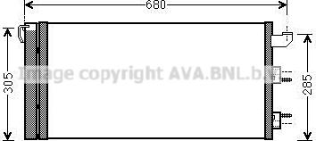 Prasco FTA5406D - Condensateur, climatisation droxauto.com