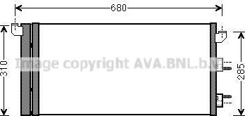 Prasco FTA5293D - Condensateur, climatisation droxauto.com