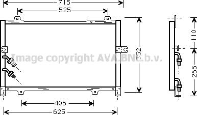 Prasco HD5099 - Condensateur, climatisation droxauto.com