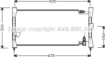 Prasco HD5088 - Condensateur, climatisation droxauto.com