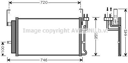 Prasco HY5084D - Condensateur, climatisation droxauto.com
