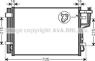Prasco KA5102D - Condensateur, climatisation droxauto.com