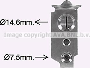 Prasco KA1322 - Détendeur, climatisation droxauto.com