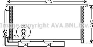 Prasco MC5007D - Condensateur, climatisation droxauto.com
