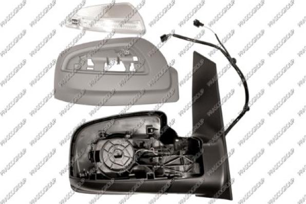 Prasco ME9107323 - Rétroviseur extérieur droxauto.com