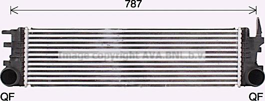 Prasco MS4721 - Intercooler, échangeur droxauto.com