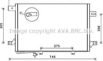 Prasco MS5572D - Condensateur, climatisation droxauto.com