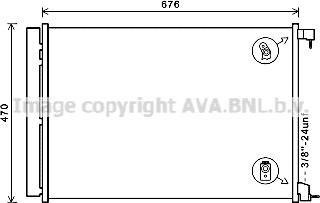 Prasco MS5678D - Condensateur, climatisation droxauto.com