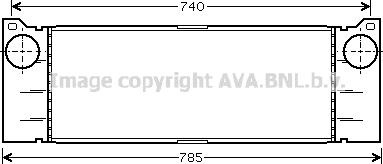 Prasco MSA4473 - Intercooler, échangeur droxauto.com
