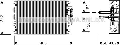 Prasco MSV008 - Évaporateur climatisation droxauto.com