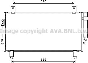Prasco MT5252D - Condensateur, climatisation droxauto.com