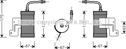Prasco MZD165 - Filtre déshydratant, climatisation droxauto.com