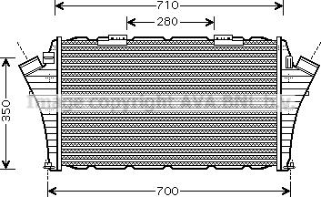 Prasco OL4439 - Intercooler, échangeur droxauto.com