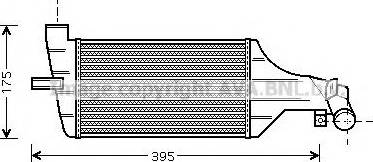 Prasco OL4374 - Intercooler, échangeur droxauto.com