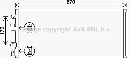 Prasco OL5690D - Condensateur, climatisation droxauto.com
