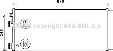 Prasco OL5679D - Condensateur, climatisation droxauto.com