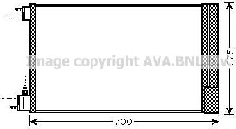 Prasco OLA5478D - Condensateur, climatisation droxauto.com