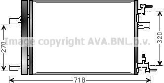 Prasco OLA5500D - Condensateur, climatisation droxauto.com